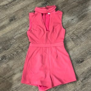 Finders keepers, hot, pink romper, XS